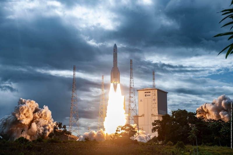 Ariane 62 on the pad