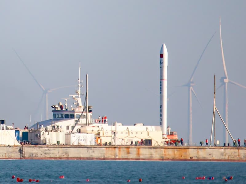 Ceres-1S on the pad
