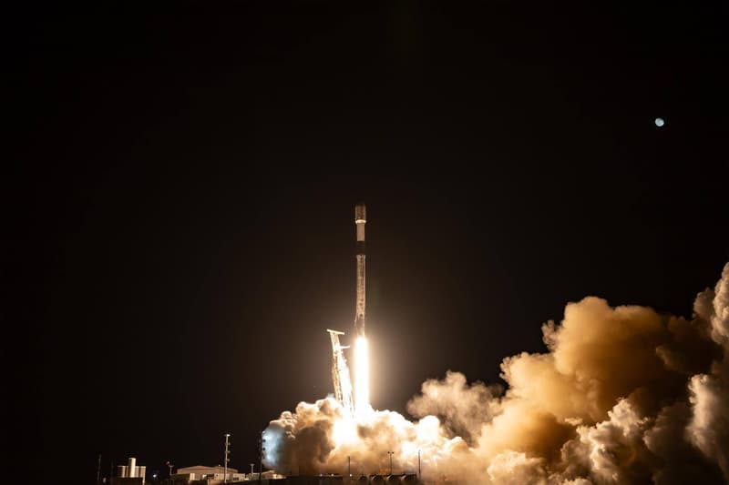Falcon 9 Block 5 on the pad