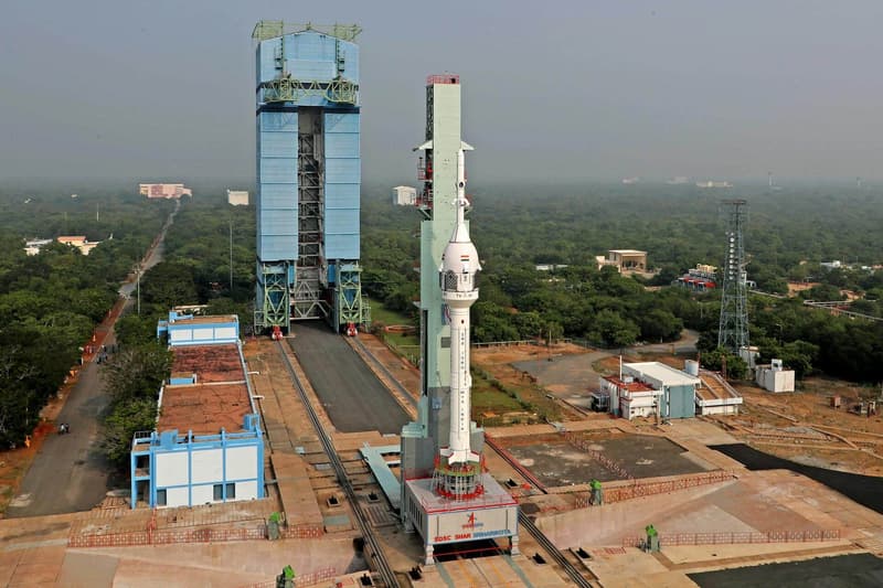 Gaganyaan Abort Test Booster on the pad