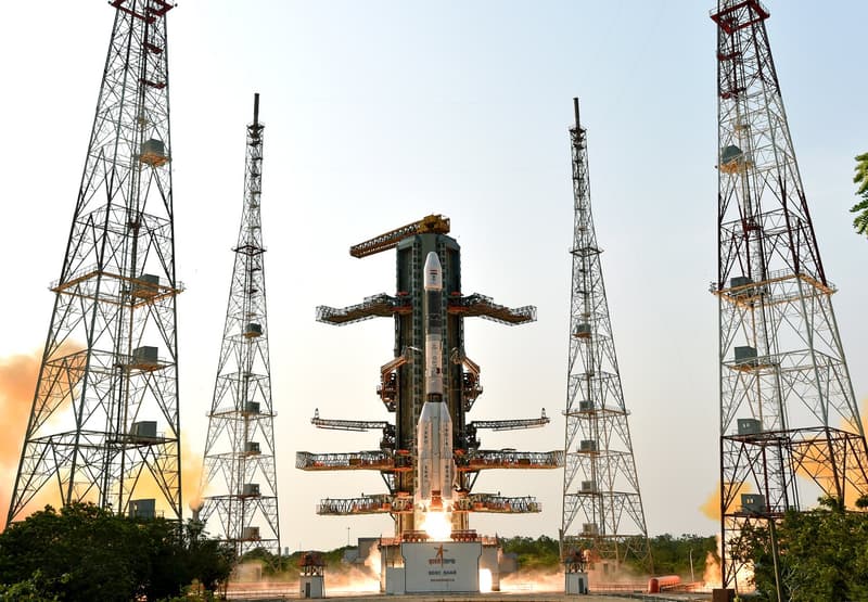 GSLV Mk. II on the pad