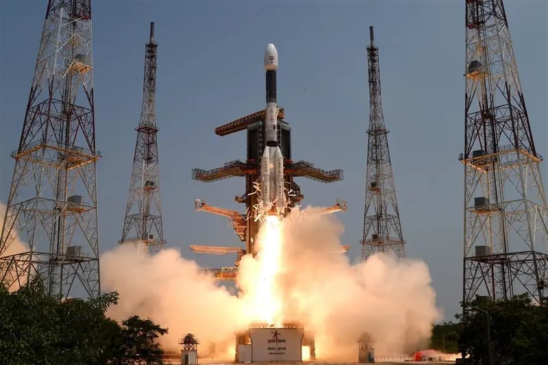 GSLV Mk. II on the pad