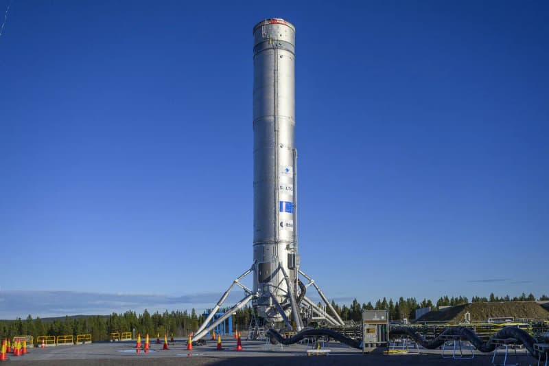 Themis Demonstrator on the pad