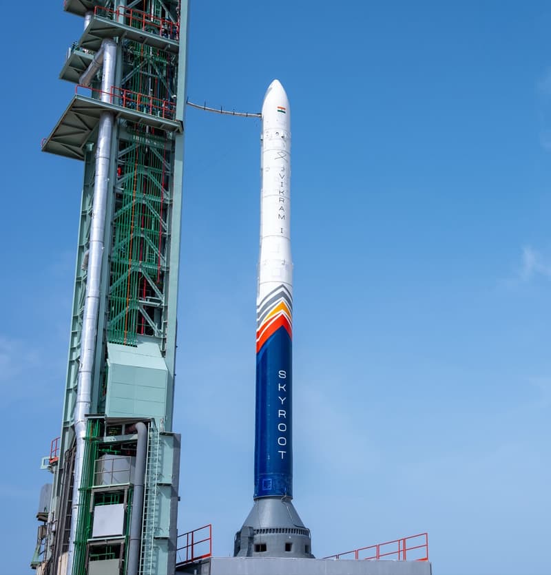 Vikram-I on the pad